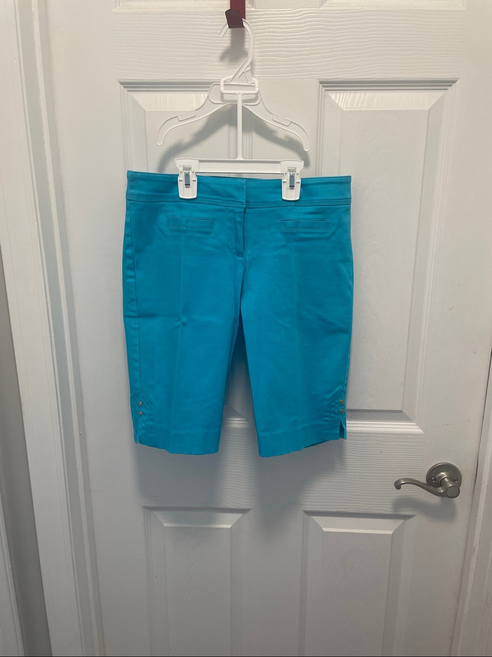Cache Turquoise Bermuda Shorts - Picture 2 of 4